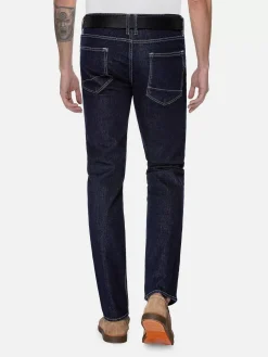 Wam Denim Jeans<Agrican Slim Fit Dark Navy Jeans