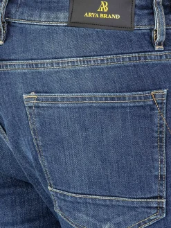Wam Denim Jeans<Aluin Slim Fit Stone Wash Blue Jeans
