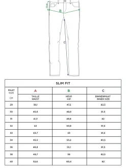 Wam Denim Jeans<Amou Slim Fit Beige Jean