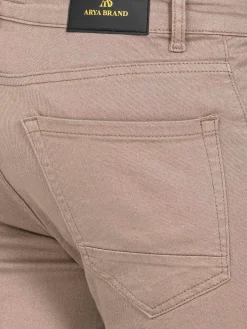 Wam Denim Jeans<Amou Slim Fit Beige Jean