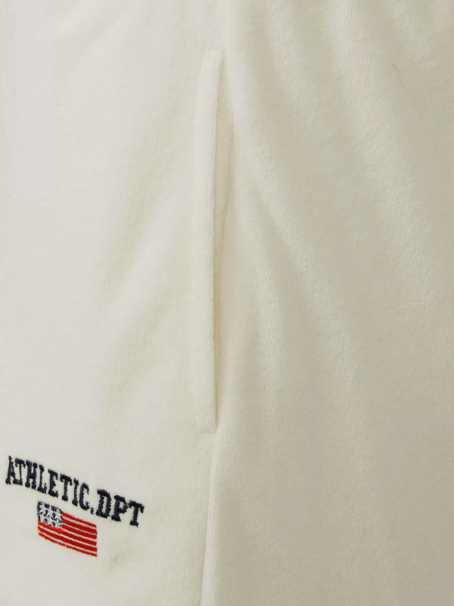 Wam Denim Sweaters<Avery Full Zipped White Hoodie Shorts Set