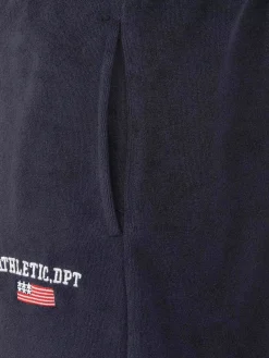 Wam Denim Sweaters<Avery Stretched Navy Hoodie Shorts Set