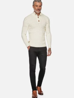 Wam Denim Truien<Avon Off White Pattern Truien