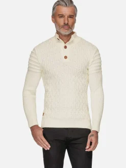 Wam Denim Truien<Avon Off White Pattern Truien