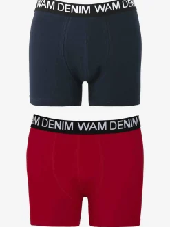 Wam Denim Boxershorts<Boxer 73005 Milton Navy Red