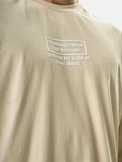 Wam Denim Streetwear<Braden Beige T-Shirt