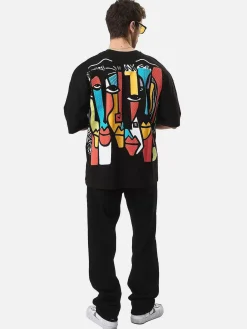 Wam Denim Streetwear<Braden Black T-Shirt