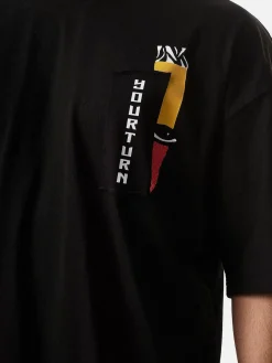 Wam Denim Streetwear<Braden Black T-Shirt