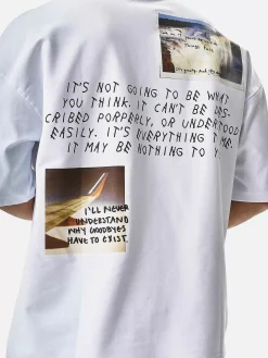 Wam Denim Streetwear<Braden White T-Shirt 1032