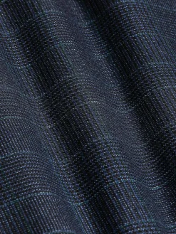 Wam Denim Colberts<Branco Micro Patterned Navy Blazer