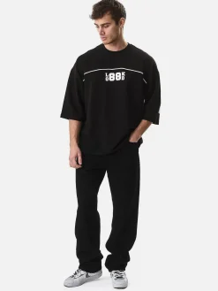 Wam Denim Streetwear<Brodie Black T-Shirt 1030