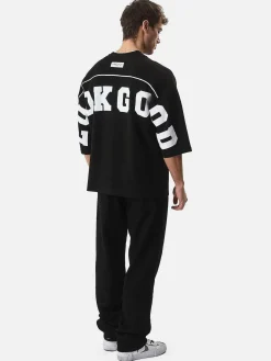 Wam Denim Streetwear<Brodie Black T-Shirt 1030