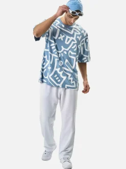 Wam Denim Streetwear<Byron Light Blue T-Shirt