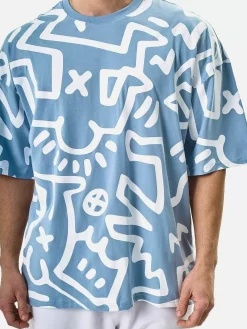 Wam Denim Streetwear<Byron Light Blue T-Shirt