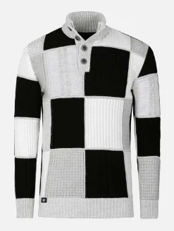 Wam Denim Truien<Cambridge Pattern Black White Truien