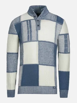 Wam Denim Truien<Cambridge Pattern Blue White Truien