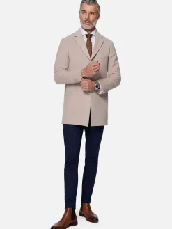 Wam Denim Manteljassen<Camelot Slide Pocket Beige Mantelassen