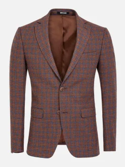 Wam Denim Colberts<Colbert Nantens Brown Indigo