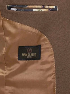 Wam Denim Colberts<Crouse Wide Lapel Brown Colbert