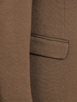 Wam Denim Colberts<Crouse Wide Lapel Brown Colbert