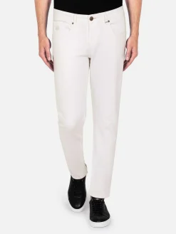 Wam Denim Jeans<Digorgio Slim Fit Off White Jeans