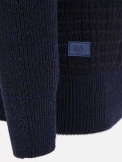 Wam Denim Truien<Dover Slim Fit V-Neck Navy Truien