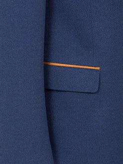 Wam Denim Colberts<Dwayne Notched Lapel Light Navy Colbert