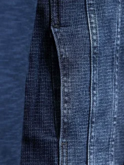 Wam Denim Vesten<Echten Slim Fit Hoodie Navy Vesten