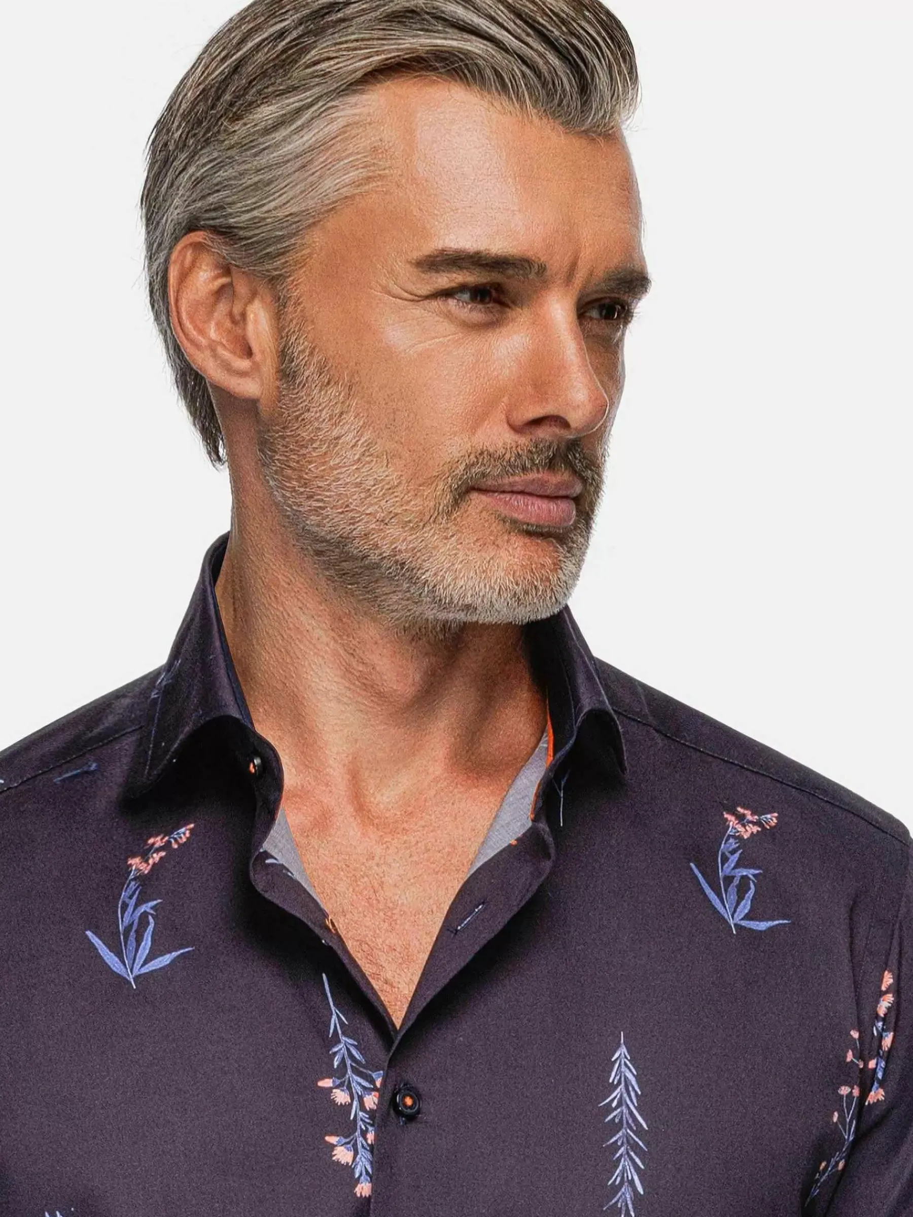 Wam Denim Overhemd Lange Mouwen<Equinox Floral Print Overhemd Lange Mouw