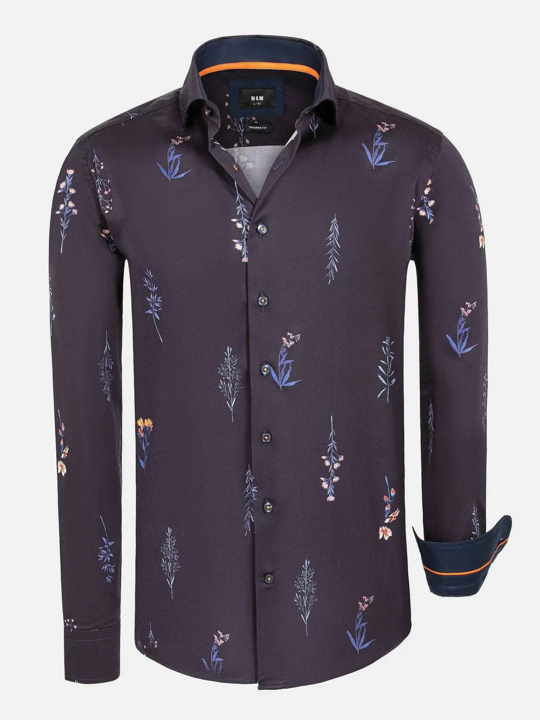 Wam Denim Overhemd Lange Mouwen<Equinox Floral Print Overhemd Lange Mouw