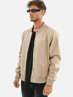 Wam Denim Streetwear<Ermias Beige Jassen