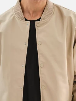 Wam Denim Streetwear<Ermias Beige Jassen