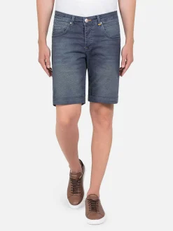 Wam Denim Shorts<Gary Navy Denim Regular Fit Korte Broek