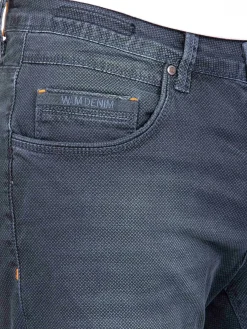 Wam Denim Shorts<Gary Navy Denim Regular Fit Korte Broek