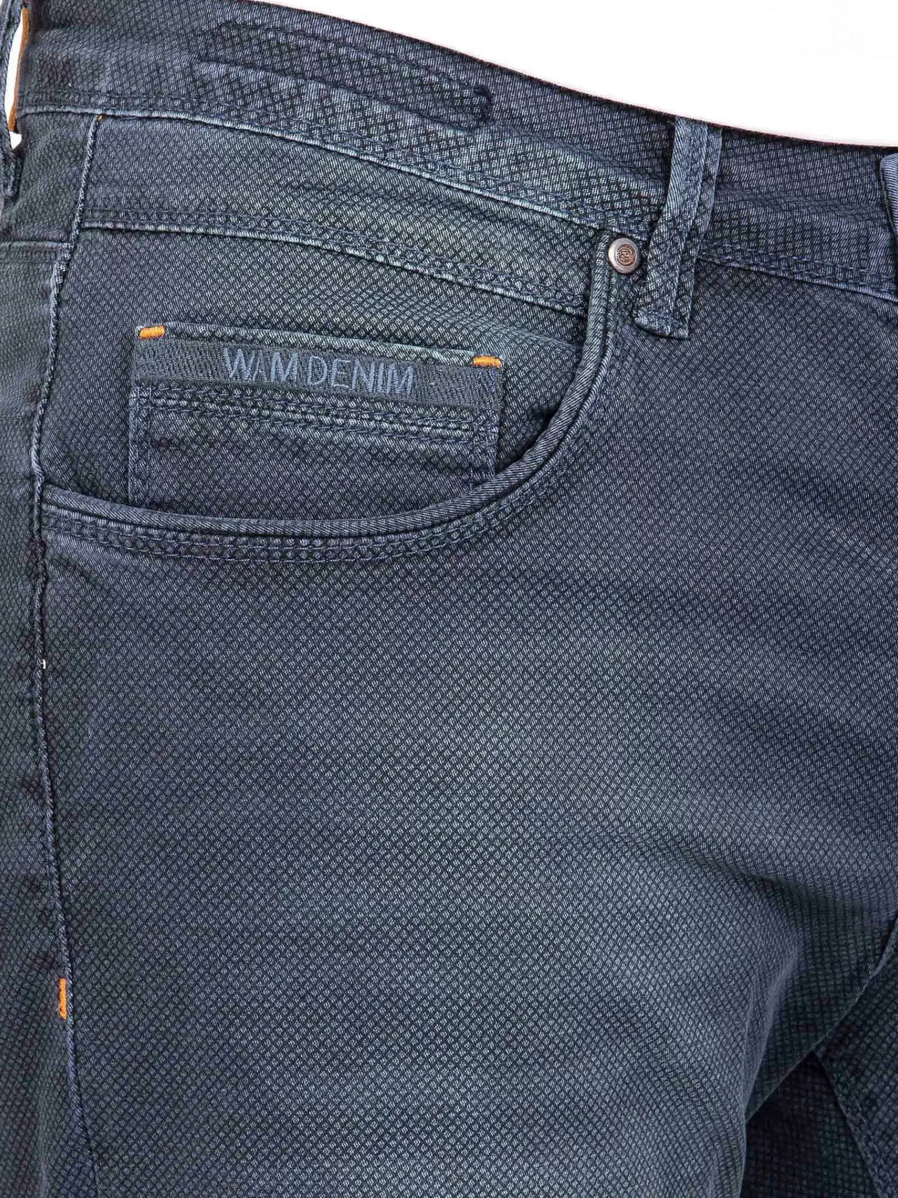 Wam Denim Shorts<Gary Navy Denim Regular Fit Korte Broek