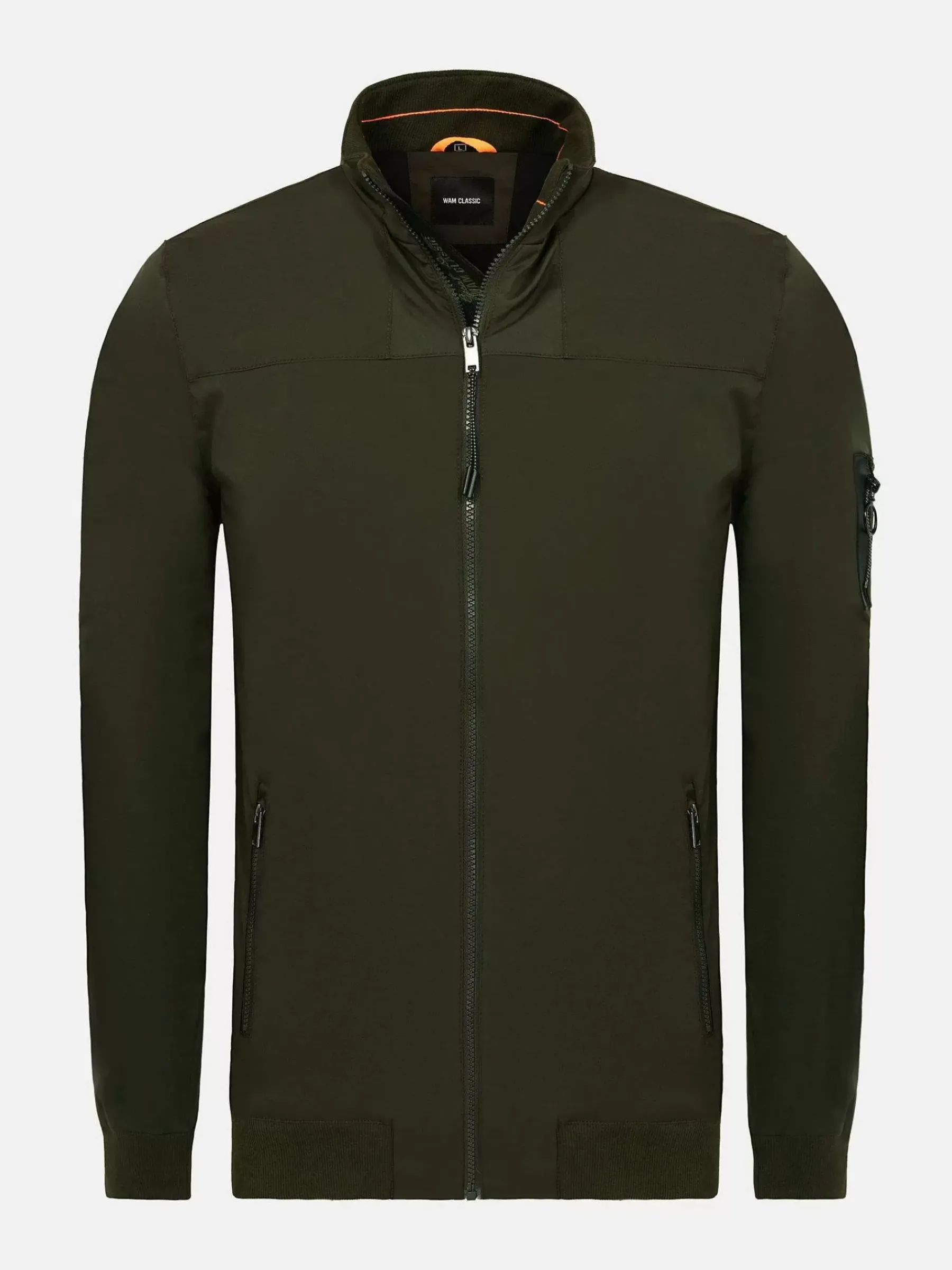 Wam Denim Zomerjassen<Gian Slim Fit Khaki Zomer Jassen