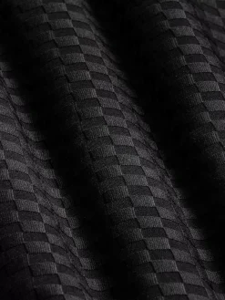 Wam Denim Polo'S<Gonzsles Black Zipper Polo