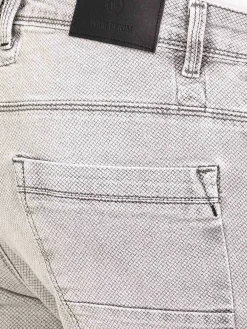 Wam Denim Shorts<Hanneman Micro Textured Grey Short