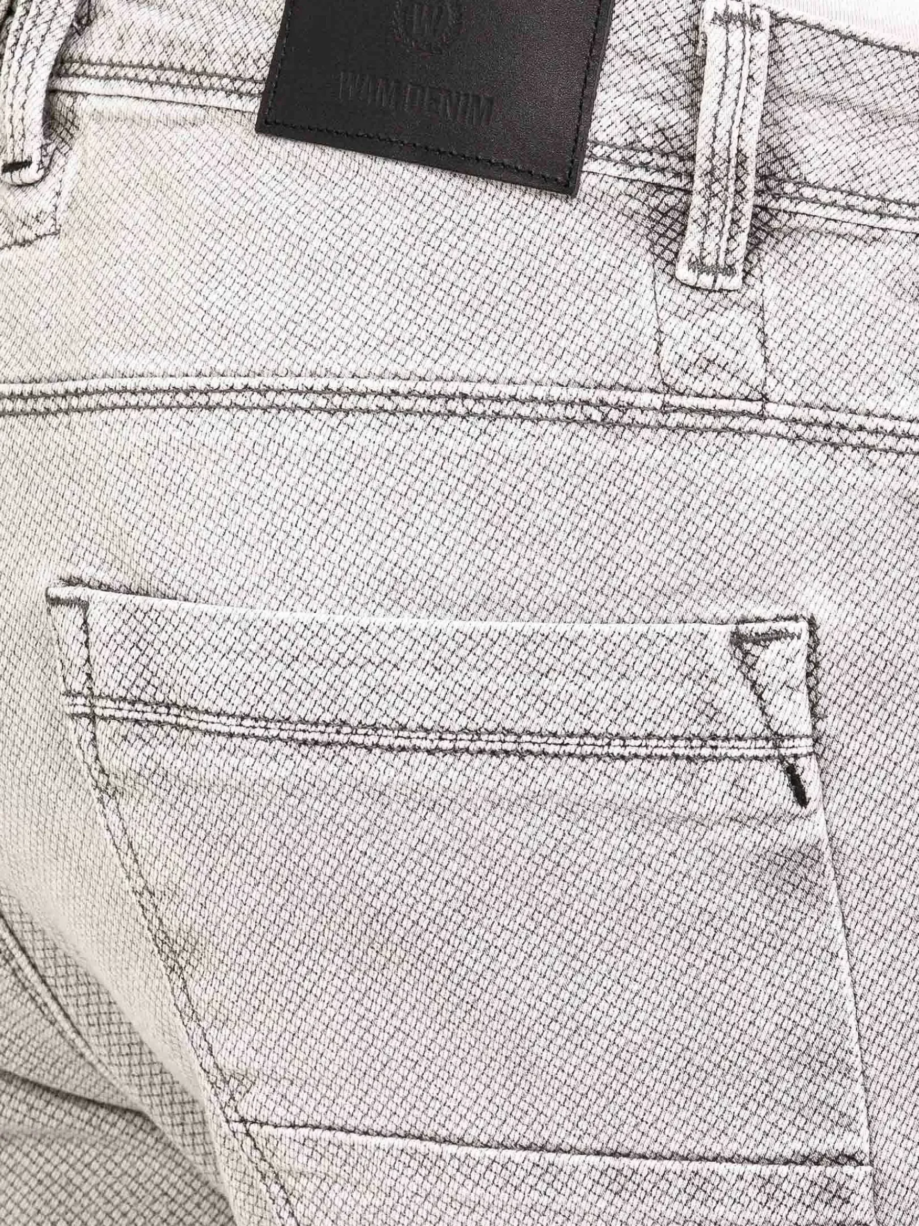Wam Denim Shorts<Hanneman Micro Textured Grey Short