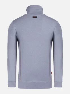 Wam Denim Sweaters<Hawaiian High Neck Grey Sweater