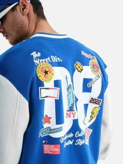 Wam Denim Streetwear<Henrik Royal Blue Jassen