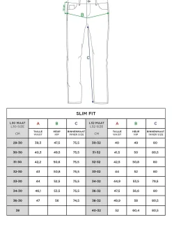 Wam Denim Jeans<Hessen Slim Fit Anthracite Jeans