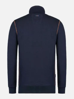 Wam Denim Sweaters<Horizon Turtleneck Navy Sweater