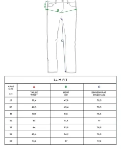 Wam Denim Jeans<Jeans 72349 Plymouth Anthracite