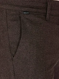 Wam Denim Chino'S<Kingston Straight Leg Brown Chino