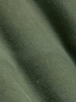 Wam Denim T-Shirts<Korfual Casual V-Neck Button T-Shirt Khaki