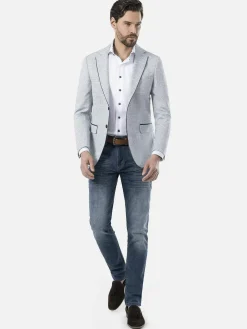 Wam Denim Overhemd Lange Mouwen<Lance Solid White Overhemd Lange Mouw