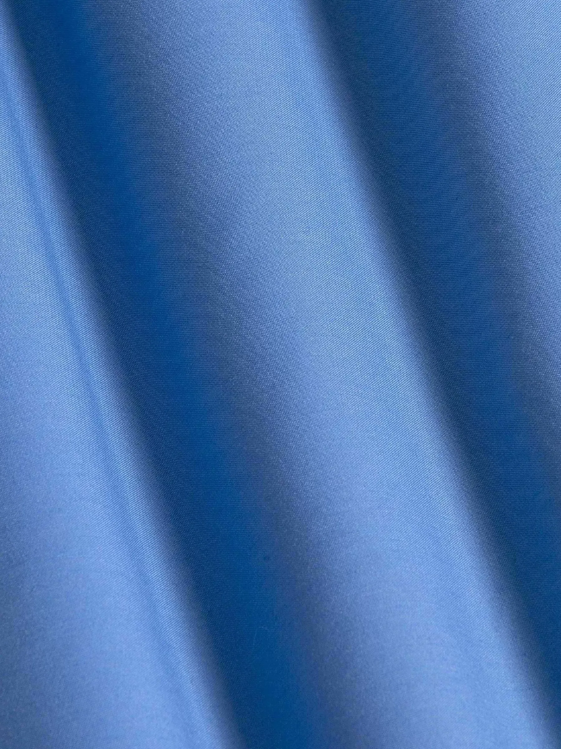 Wam Denim Overhemd Lange Mouwen<Leira Solid Dark Blue Overhemd Lange Mouw