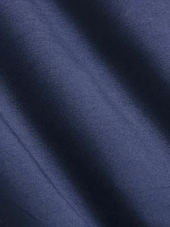 Wam Denim Overhemd Lange Mouwen<Leira Solid Navy Overhemd Lange Mouw