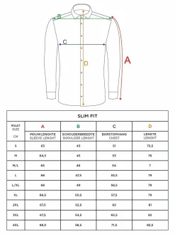 Wam Denim Overhemd Lange Mouwen<Leira Solid Red Overhemd Lange Mouw